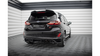 Diffuser Ford Fiesta VIII ST Rear Valance + Flaps Black-Red Racing Durability