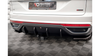 Diffuser Volkswagen Atlas Cross Sport Rear Valance Gloss Black