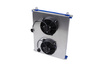 Cooling Plate TurboWorks for 30 rows Race Oil Cooler and 5 inch fan Dual