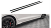 Diffuser Audi A4 B9 Facelift Side Skirts Gloss Black