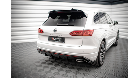 Diffuser Volkswagen Touareg III R-line Rear Valance Gloss Black