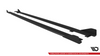 Diffuser Kia ProCeed I GT Facelift Ceed GT III Facelift Side Skirts Street Pro Black-Red + Gloss Flaps