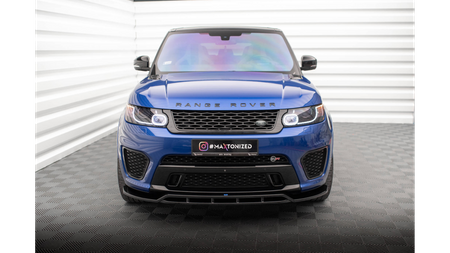 Splitter Land Rover Range Rover Sport SVR II Front v.2 Gloss Black