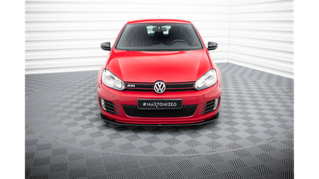 Splitter Volkswagen Golf VI GTI przód Racing Durability v.3 Black-Red