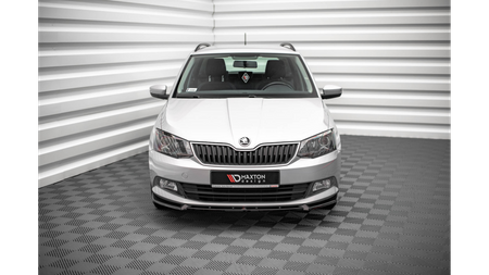 Splitter Skoda Fabia III Front v.1 Gloss Black