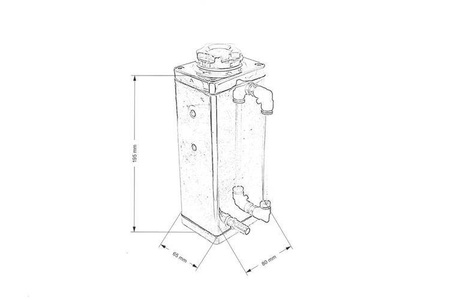 Oil catch tank CNR04