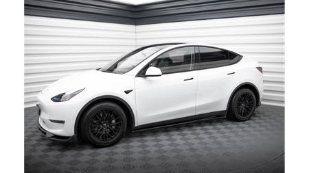 Diffuser Tesla Model Y Side Skirts v.1 Gloss Black