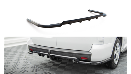 Splitter Citroen Jumpy III Rear Central with Diffuser