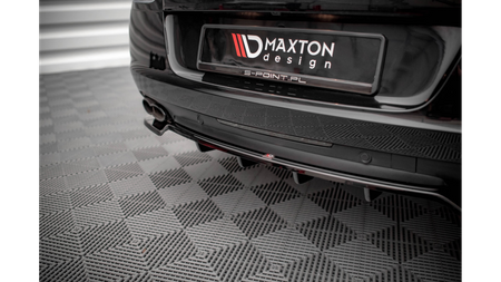 Splitter Bentley Continental GT II V8 S Tył Środkowy z Dyfuzorem Gloss Black