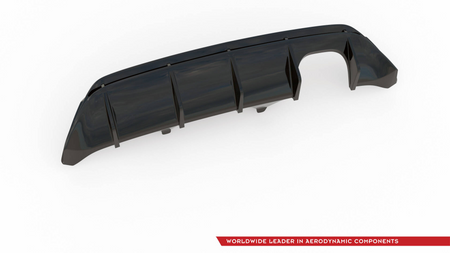 Diffuser Ford FIesta VIII ST Rear Valance v.2 Gloss Black