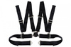 Racing seat belts 4p 2" Black - Quick