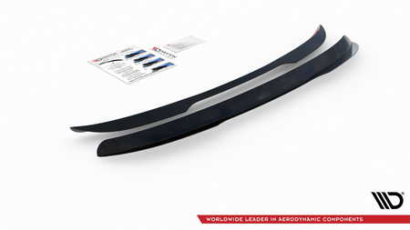 Spoiler Cap Ford Mondeo V Facelift Gloss Black