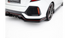 Splitter Honda Civic Sport Mk 10 Rear Central
