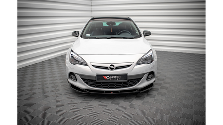 Splitter Opel Astra GTC OPC-Line J Front v.1 Gloss Black