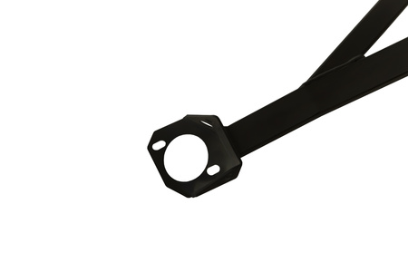 Front upper strut bar Honda Civic IV CRX 2 3 punktowa Black