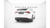 Splitter Tesla Model X Mk1 Facelift Rear Central with Diffuser v.2