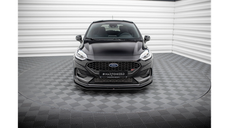 Splitter Ford Fiesta VIII Facelift ST Front Pro Black