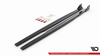 Diffuser Toyota Corolla XII GR Sport Side Skirts v.1 Gloss Black + Flaps