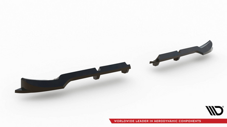 Splitter Brabus Smart Fortwo C451 Facelift Rear Central with Diffuser