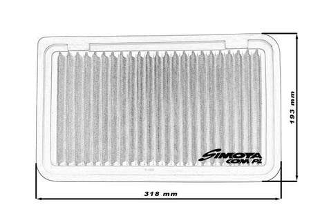 Simota Panel Filter OT007 318x193mm