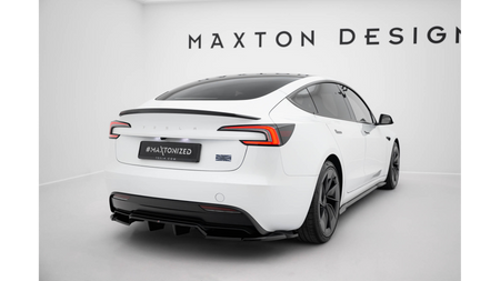 Splitter Tesla Model 3 Performance Mk1 Facelift Tył Środkowy z Dyfuzorem v.2