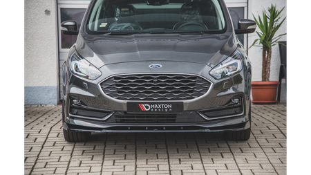 Splitter Ford S-Max II Facelift Front Gloss Black