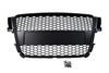 Grill Audi A5 8T RS-Style Black 07-10 PDC