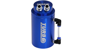 Oil catch tank TurboWorks 10mm Blue