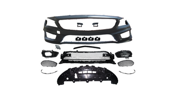 Bumper Mercedes-Benz CLA C117, X117 Front PDC SRA