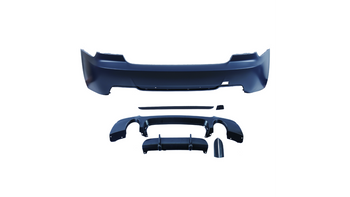 Bumper BMW 3 E92 E93 Rear with Diffuser