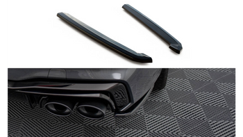 Splitter Audi A7 C8 Facelift S-Line Tył Boczne Gloss Black