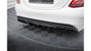 Diffuser Mercedes-Benz C S205 63AMG Rear Gloss Black