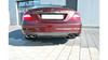 Diffuser Mercedes-Benz CLS C219 55AMG Rear Gloss Black