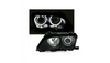 Lights BMW 3 E46 Front Black