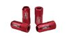 Forged wheel lug nuts D1Spec HEX Alu 1,25 red