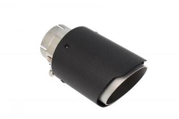 Exhaust Tip 101mm enter 76mm Carbon Matte