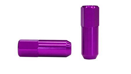 Wheel lug nuts JBR 60mm M12 x1,5 Purple