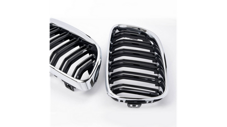 Grill BMW 2 F22 F23 Dual Line Chrome & Black