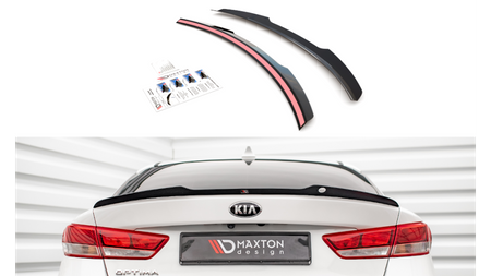 Spoiler Cap Kia Optima IV Gloss Black