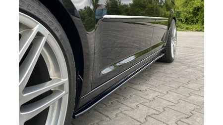 Diffuser Opel Volkswagen Caddy Mk. 4 Side Skirts Gloss Black