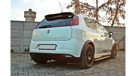 Spoiler Fiat Grande Punto Abarth Tył Gloss Black