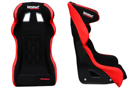 Racing Seat Bimarco Hamer PRO Welur Red-Black FIA