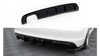 Diffuser Audi A3 S-Line 8V Rear Valance Version with double exhaust tip