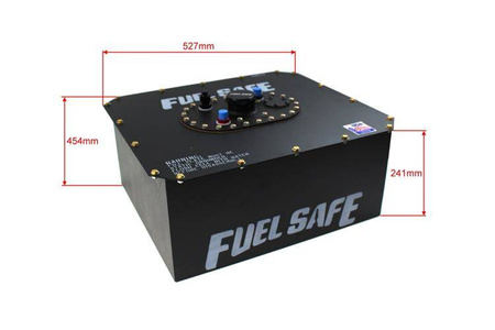 FuelSafe 45L FIA tank with steel cover