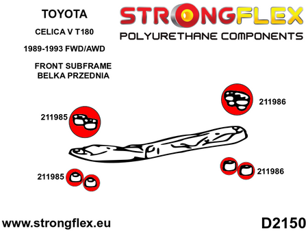 Front subframe - front bush