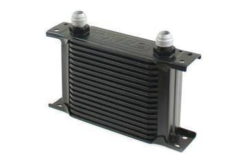 TurboWorks Oil Cooler Slim Line 16-rows 140x125x50 AN8 Black