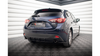 Splitter Mazda 3 III Rear Side Gloss Black