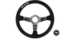 Steering wheel SLIDE 350mm offset:90mm Suede Hydrographics