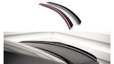 Spoiler Cap Mercedes-Benz C W204 C C204 Gloss Black