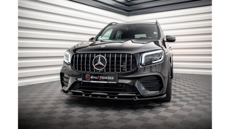 Splitter Mercedes-Benz GLB 35 X247 przód v.1 Gloss Black